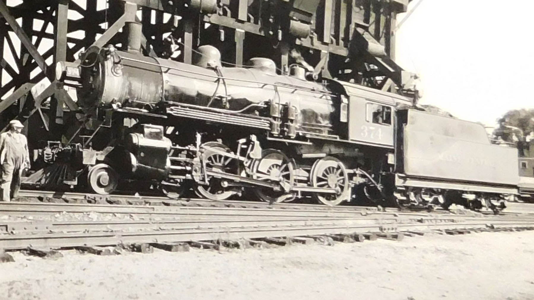 Locomotive 374, Maine Central Railroad