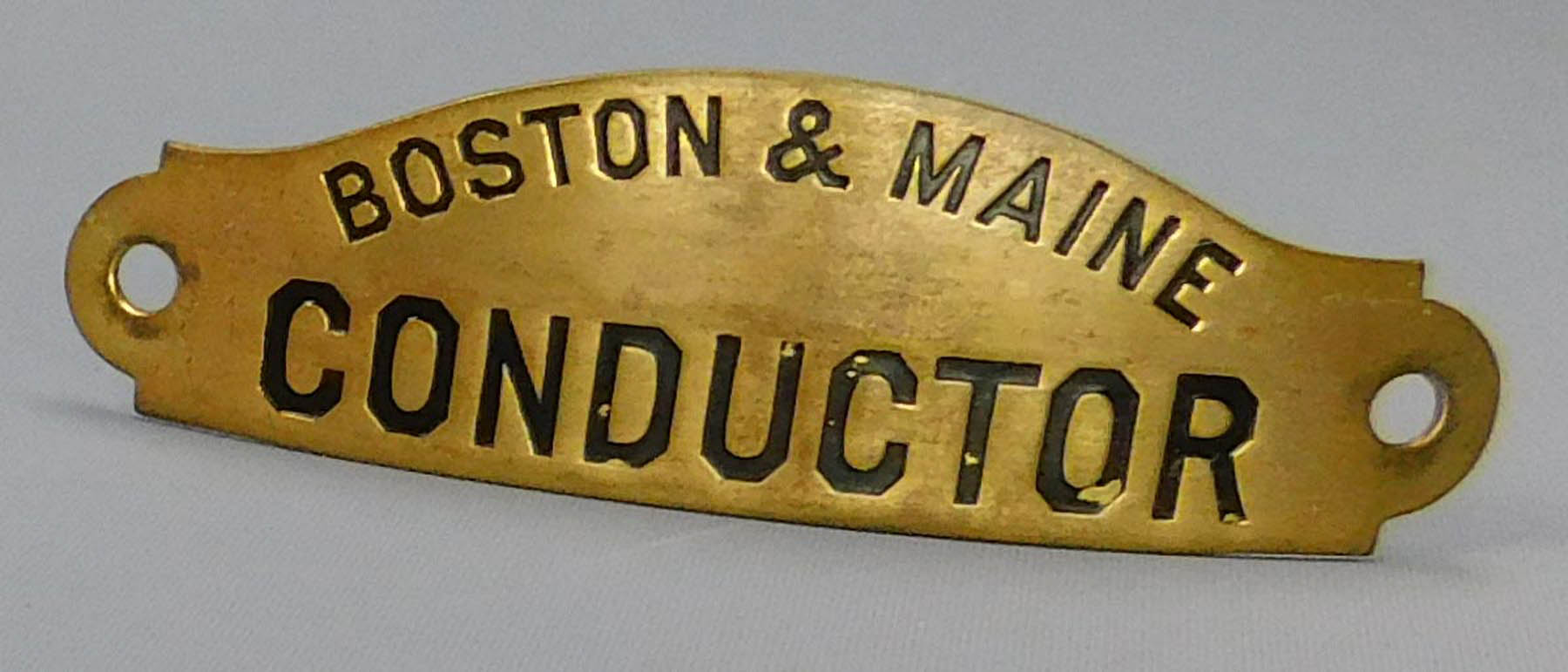 Boston & Main Hat Badge