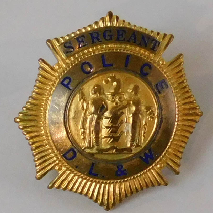 Railroad Police Sergeant Badge