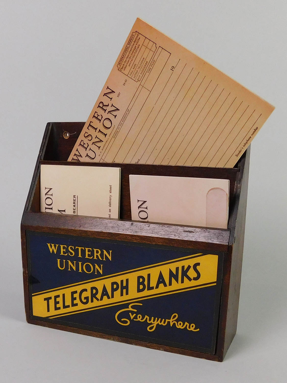 Western Union Display Rack