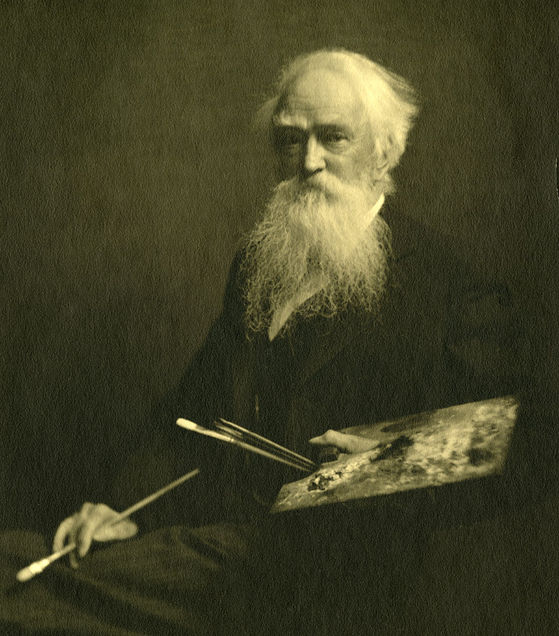 Portrait of Thomas Moran