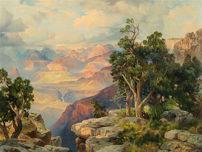 Grand Canyon of Arizona on the Santa Fe