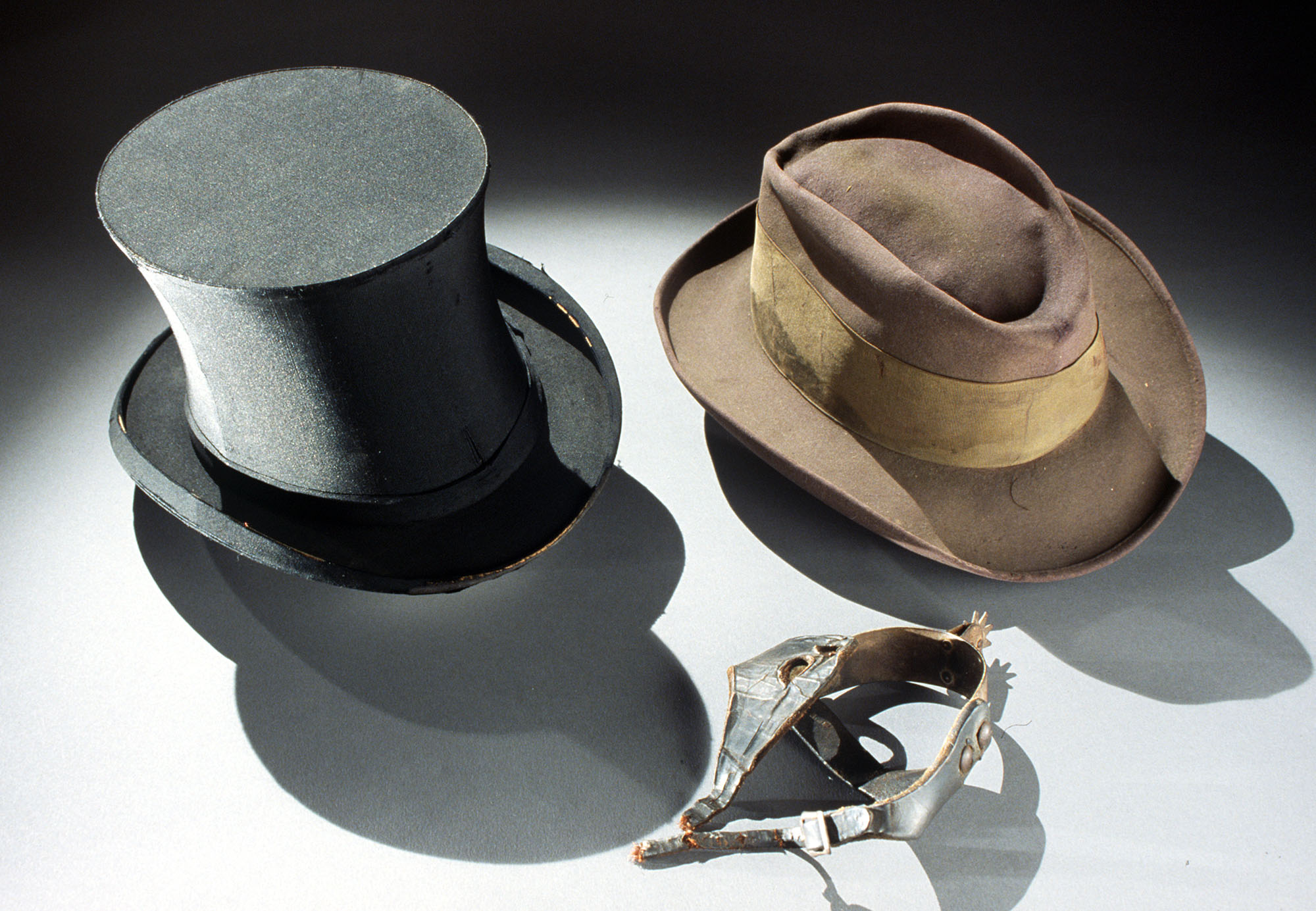 Top Hat, Booker T Washingtons Homberg Hat, and Boot Spur