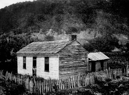 The home from which Booker T. Washington went to Hampton