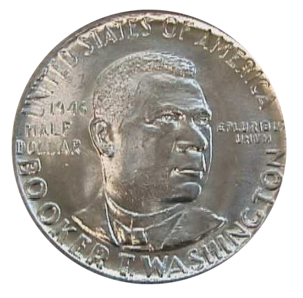 Commemorative coin of Booker T. Washington