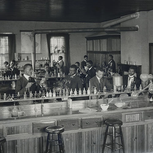 Chemistry laboratory at Tuskegee Institute