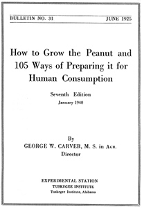 image of first page of gwc's peanut book