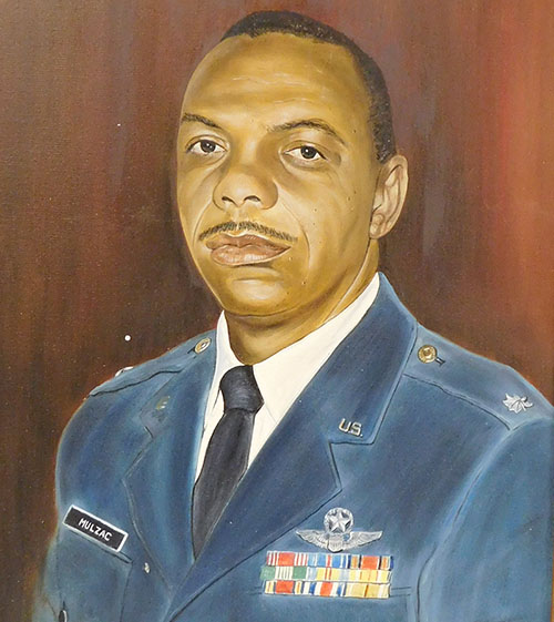 Painting of Lieutenant Colonel John Ira Mulzac