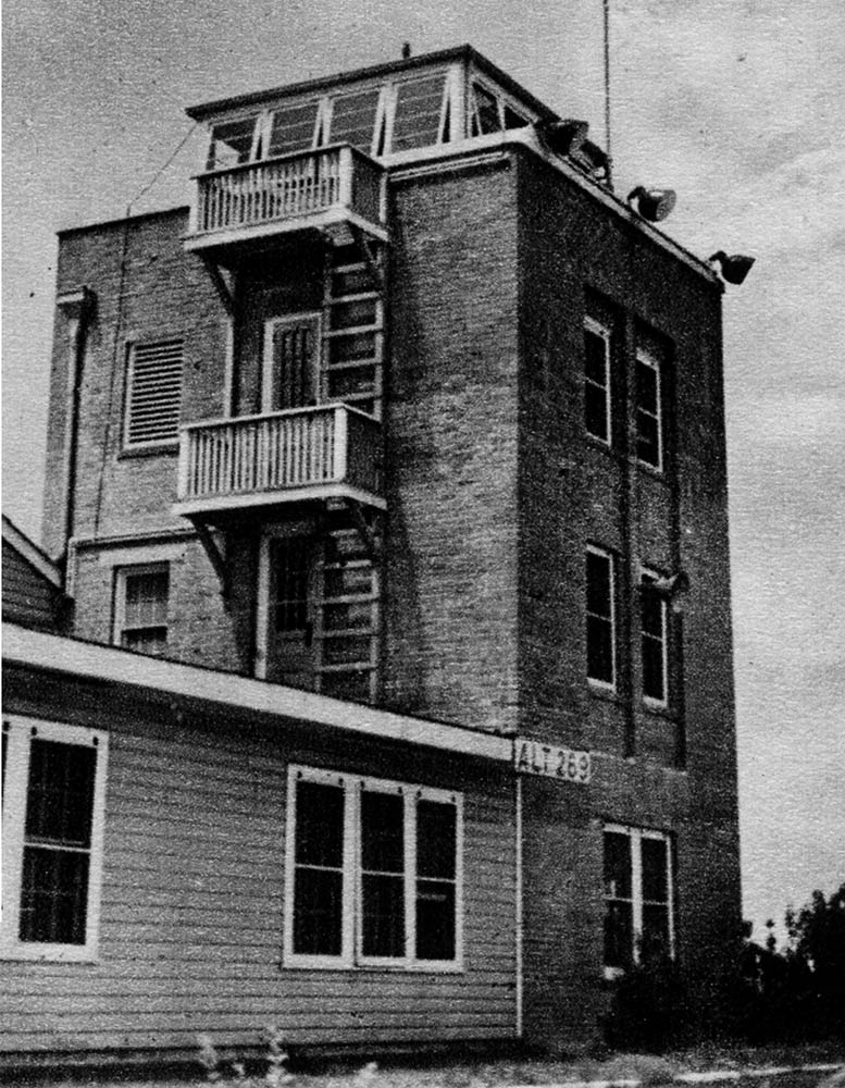 Photograph of Control Tower at Moton Field