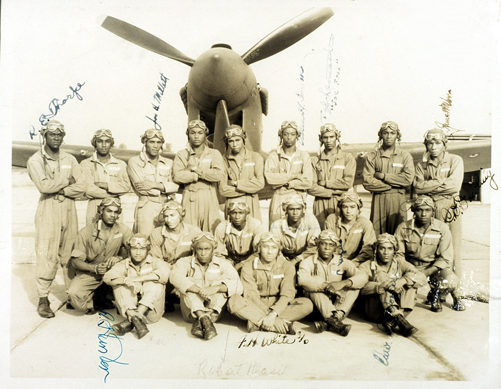 Photograph of Tuskegee Airmen Group Photograph