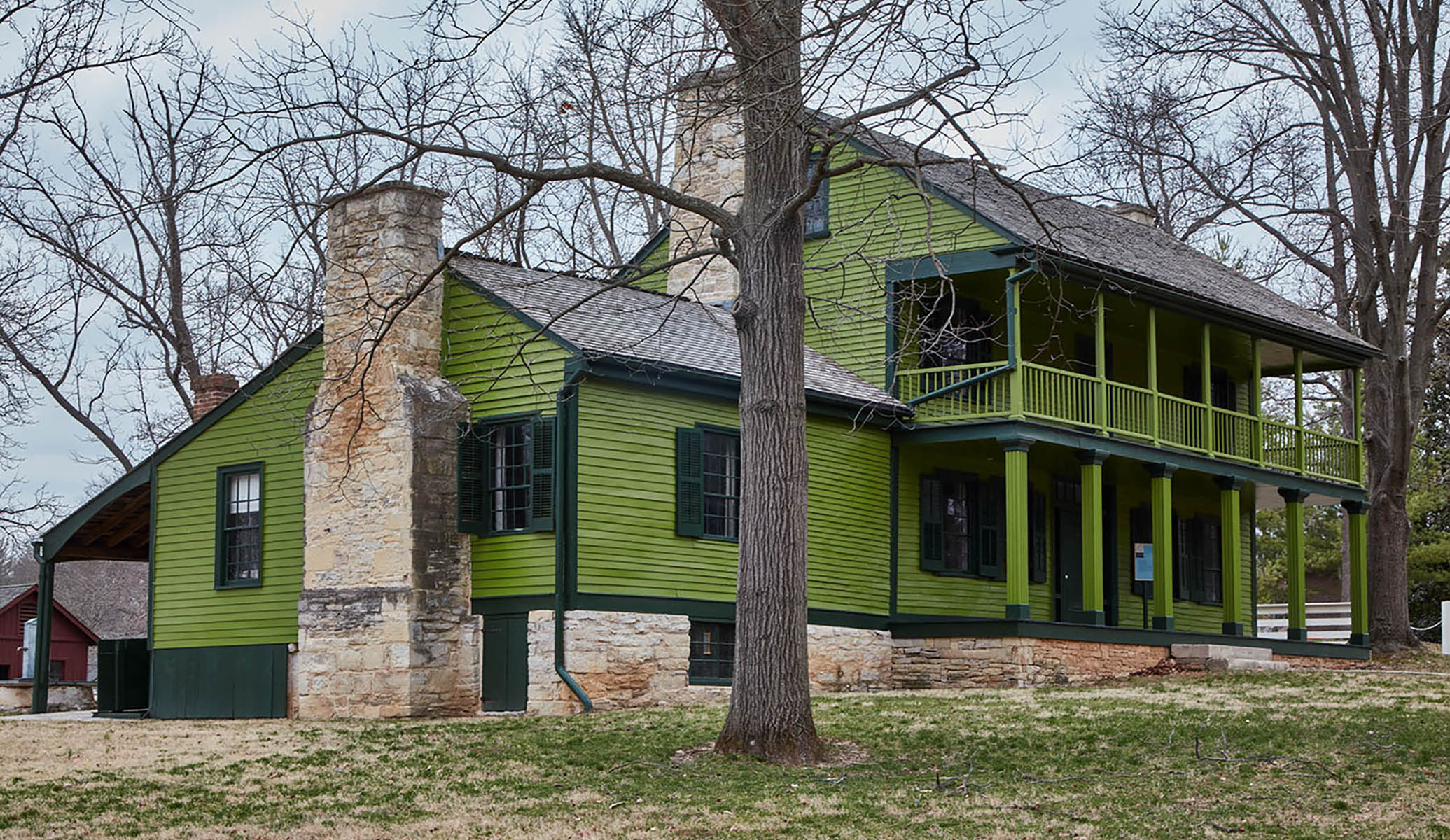 Ice house and chicken house