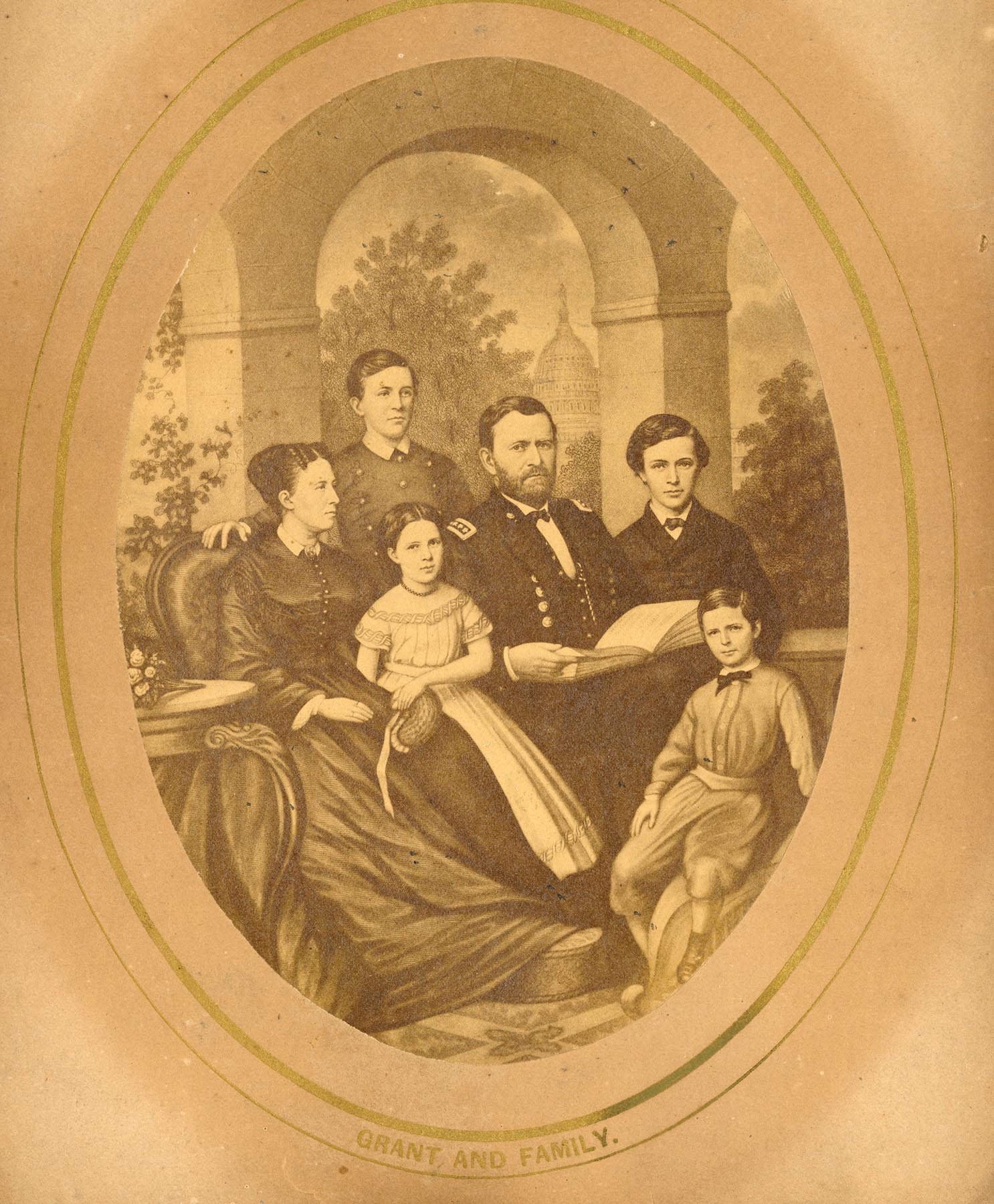 U.S. Grant and Family