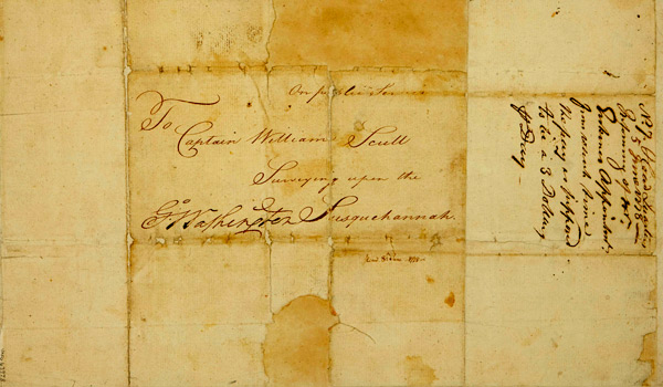 Letter drafted by George Washington at Head Quarters