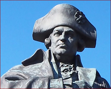 Image of Von Steuben Monument (detail)