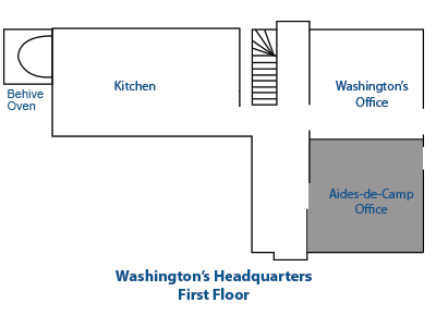 Washington's Headquarters First Floorplan