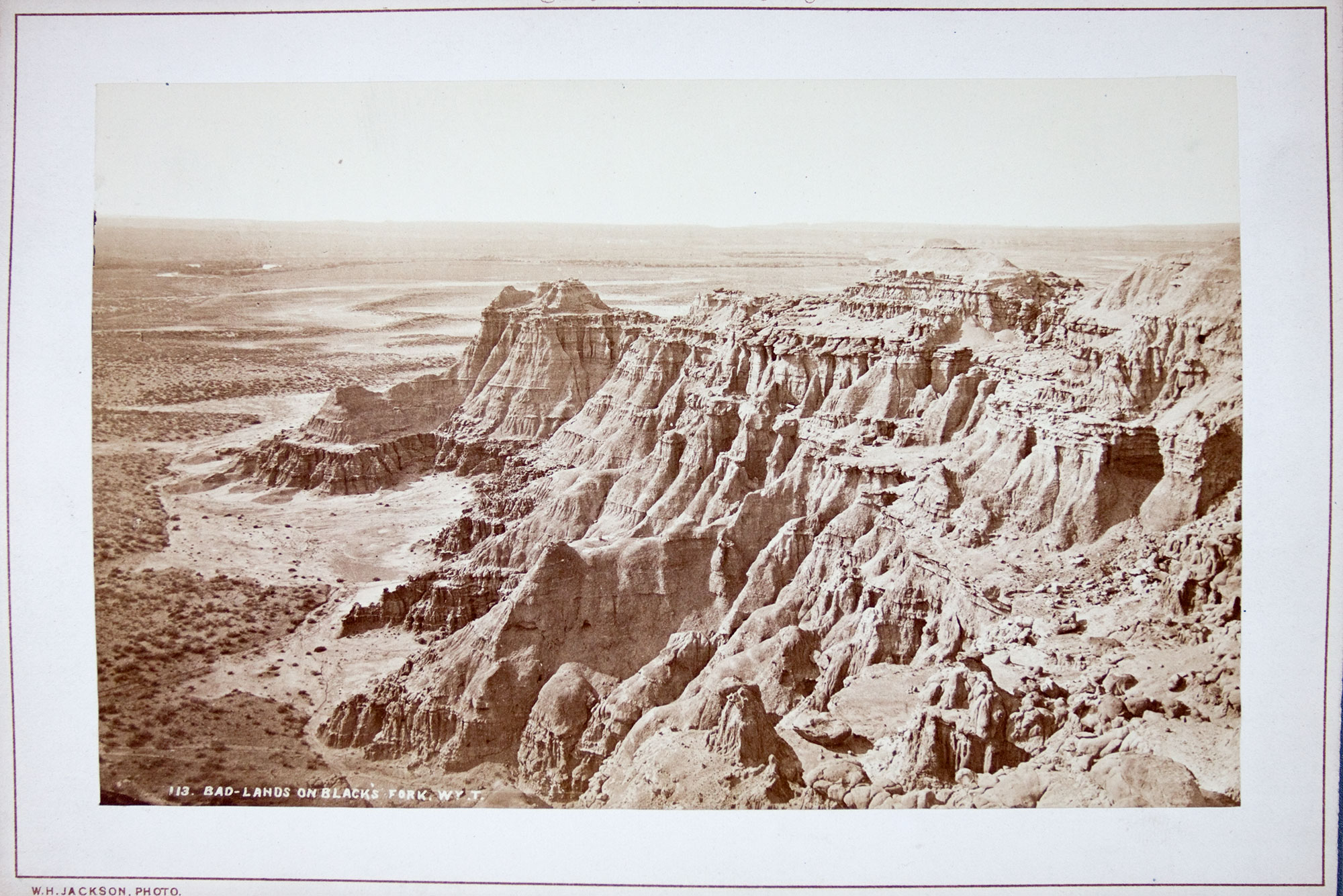 Badlands on Black's Fork