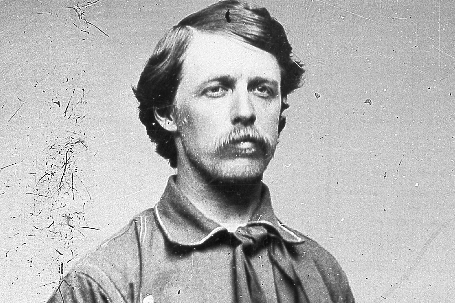 William  Henry Jackson dressed for Survey, 1874