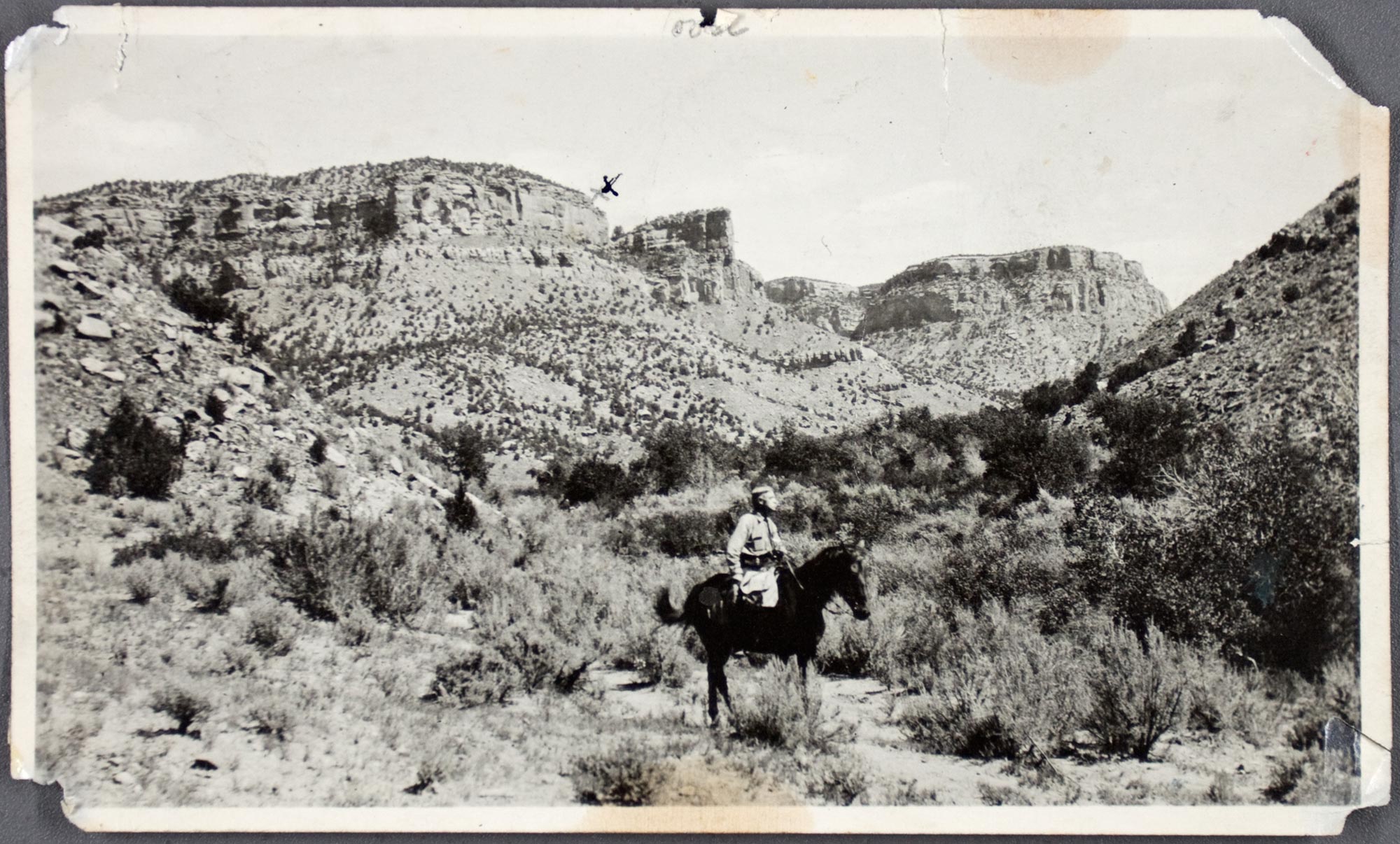 William Henry Jackson in Mancos Canyon