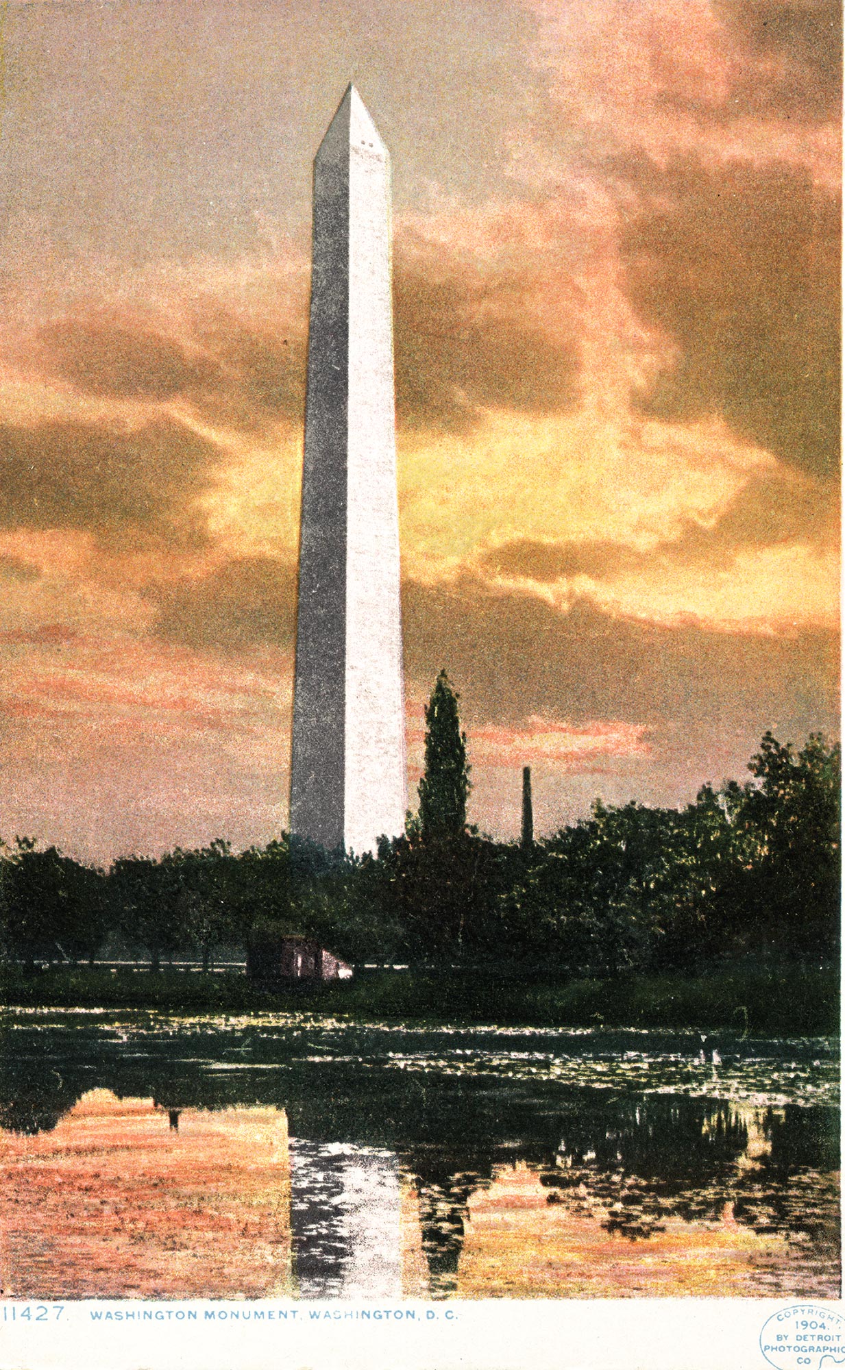 Washington Monument Postcard