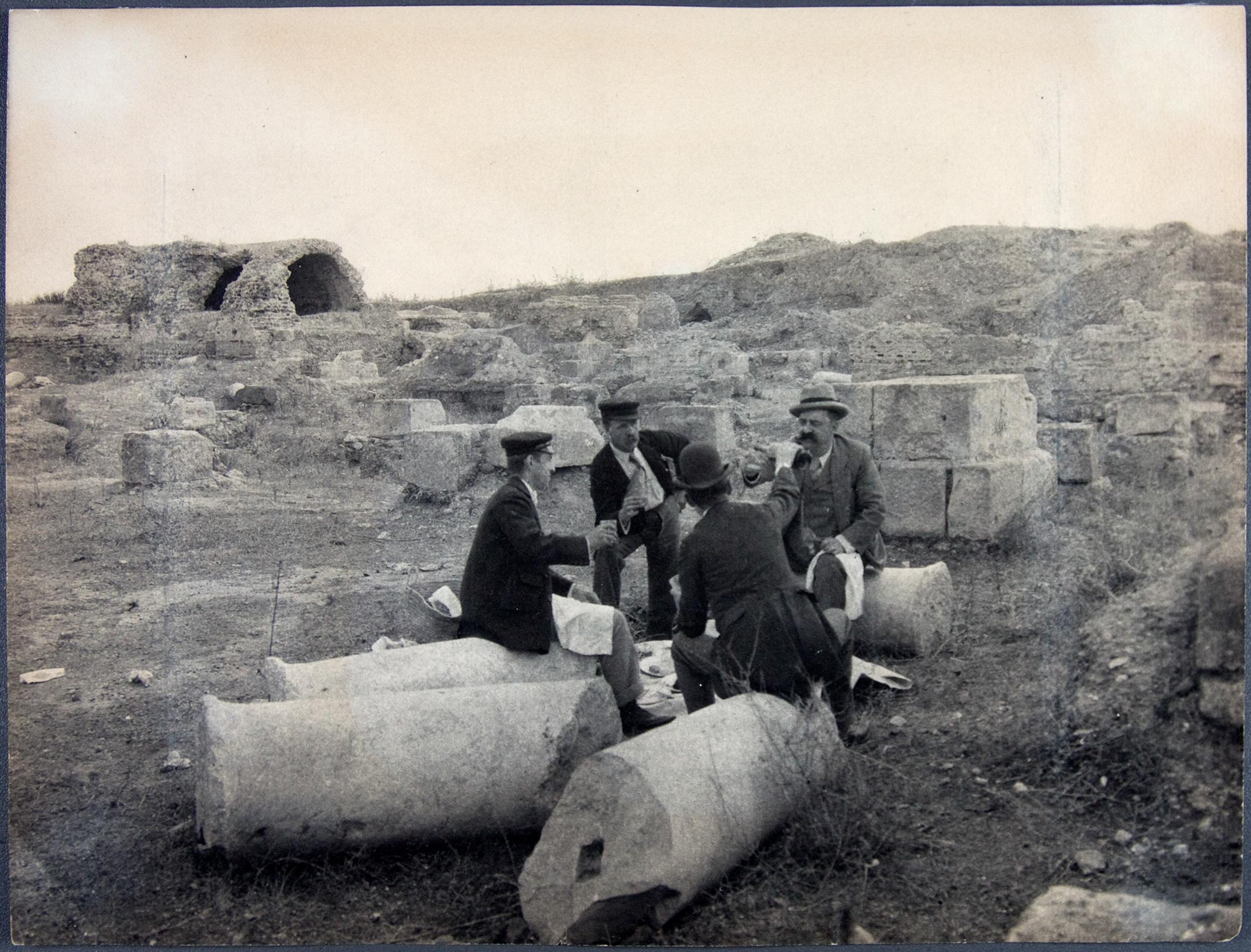 Lunch at the Ruins of Carthage