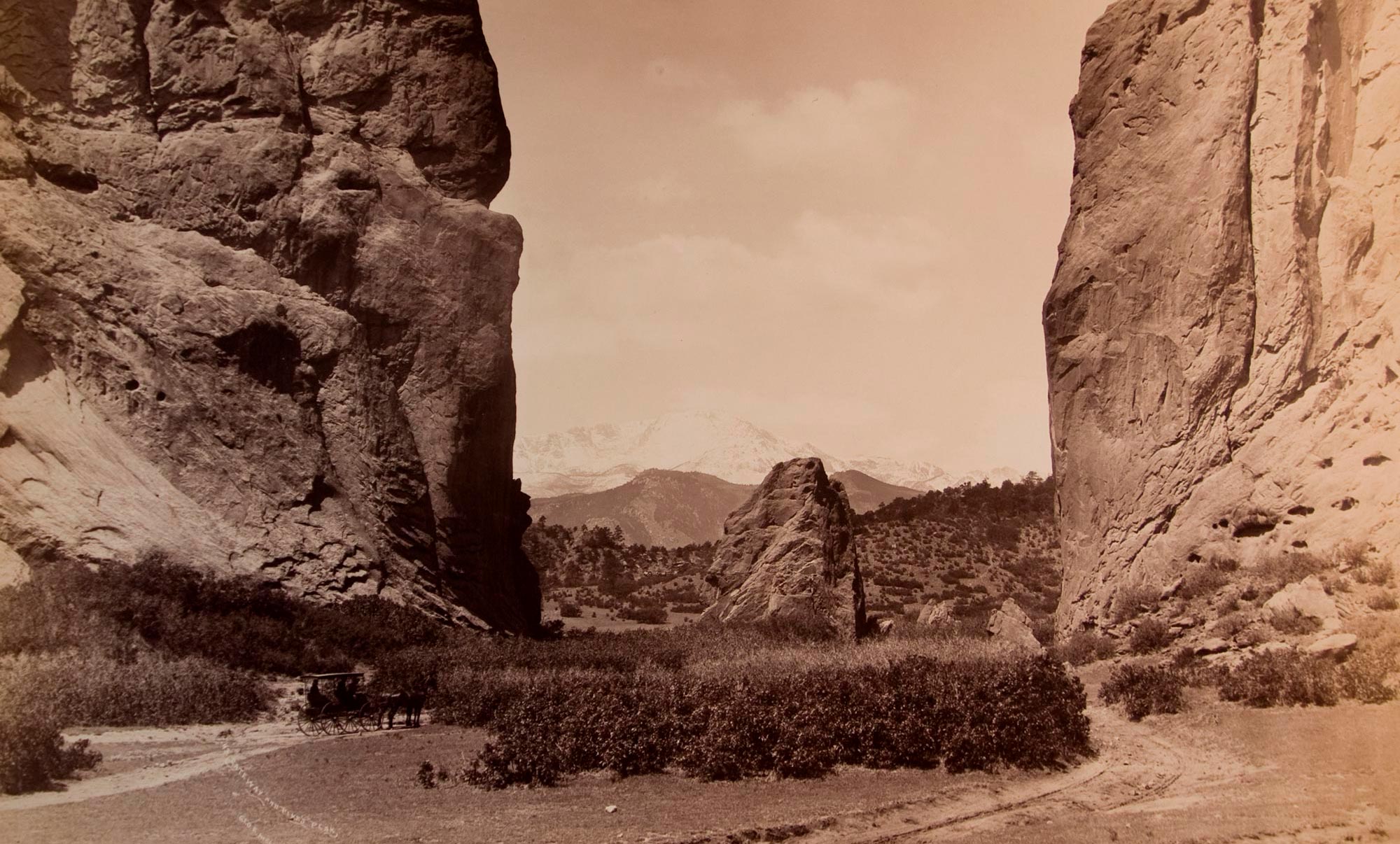 Gate Way and Pike's Peak