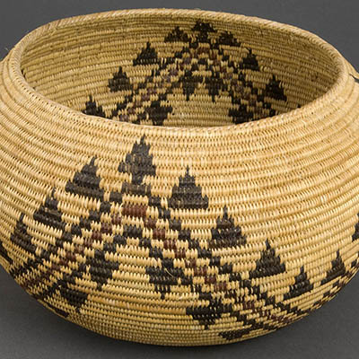 Unity student carries on tradition of pack basket weaving