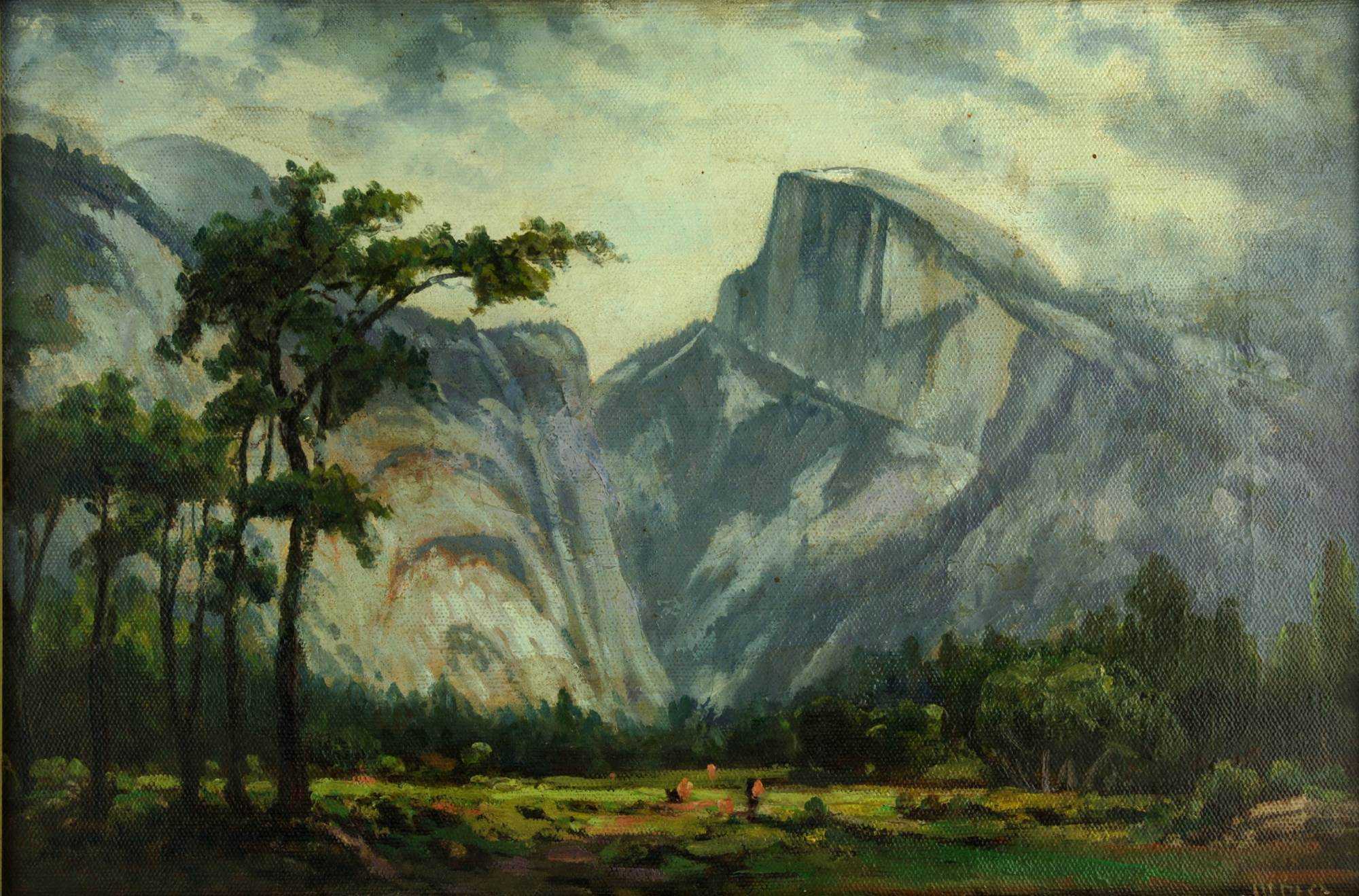 Painting Half Dome and Royal Arches