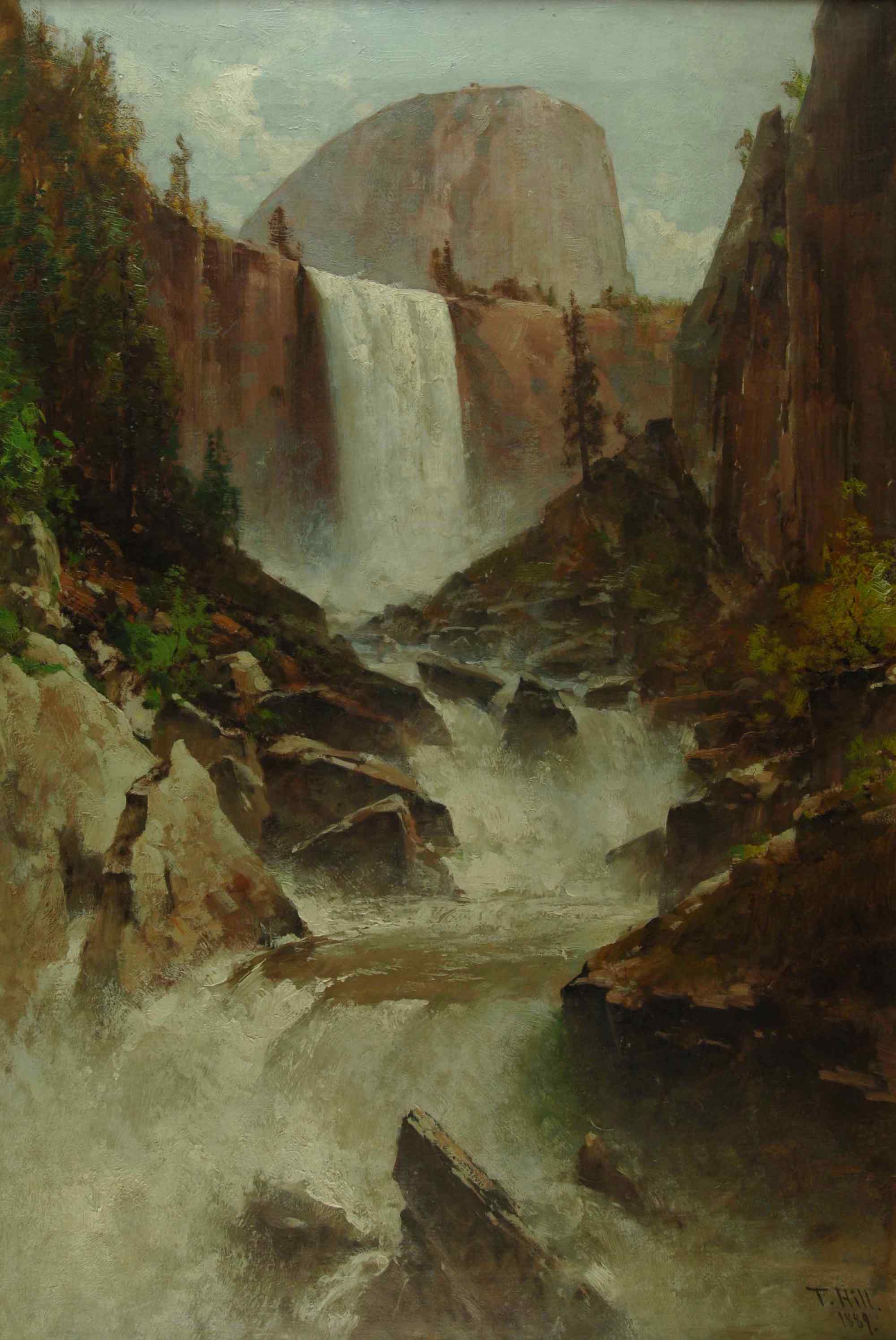Painting of Vernal Fall