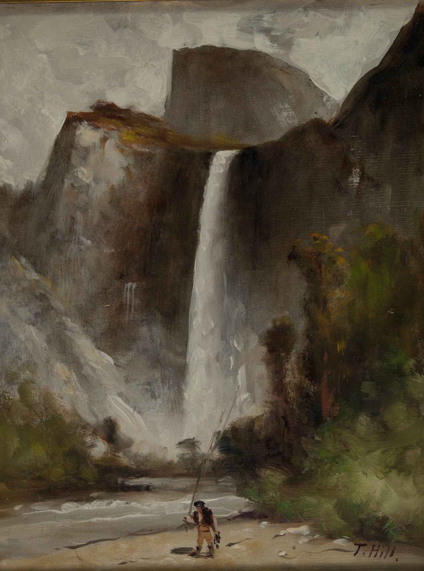 Painting Bridalveil Falls and Cathedral Rock