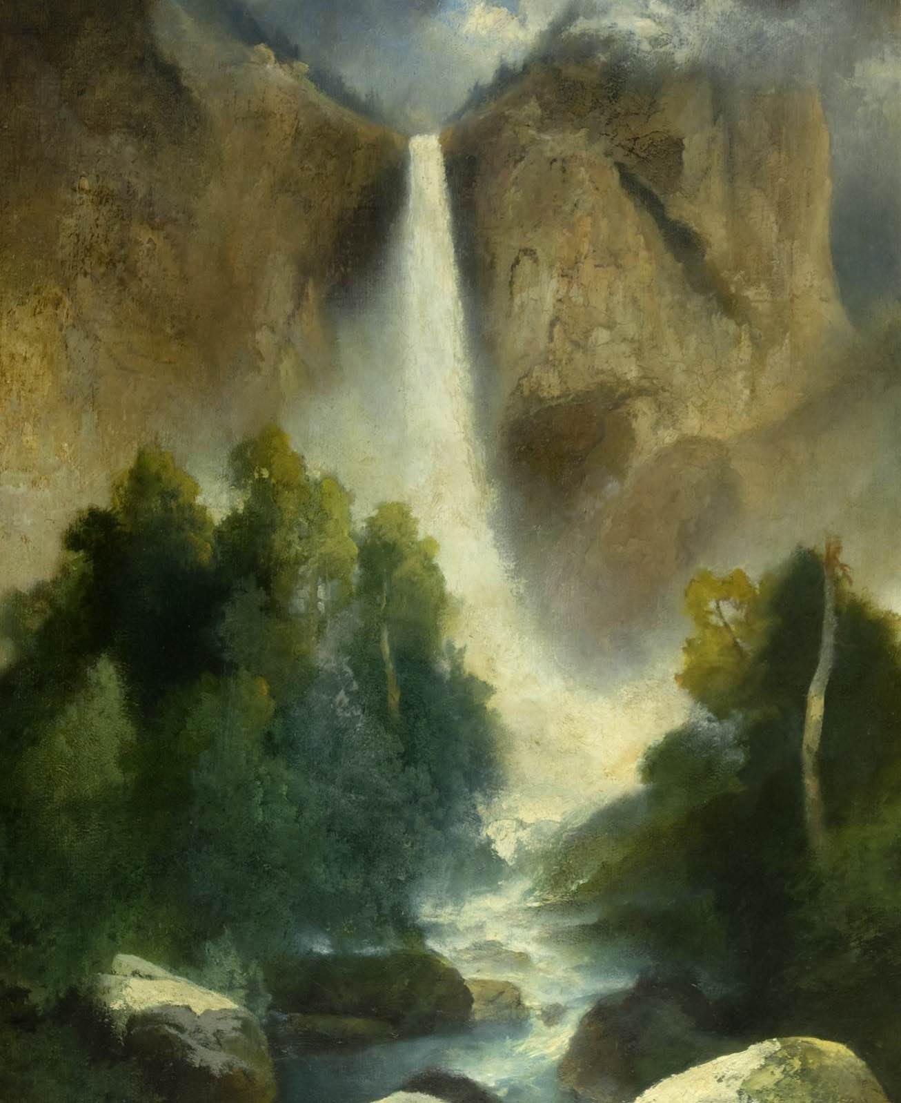Painting of Bridalveil Falls