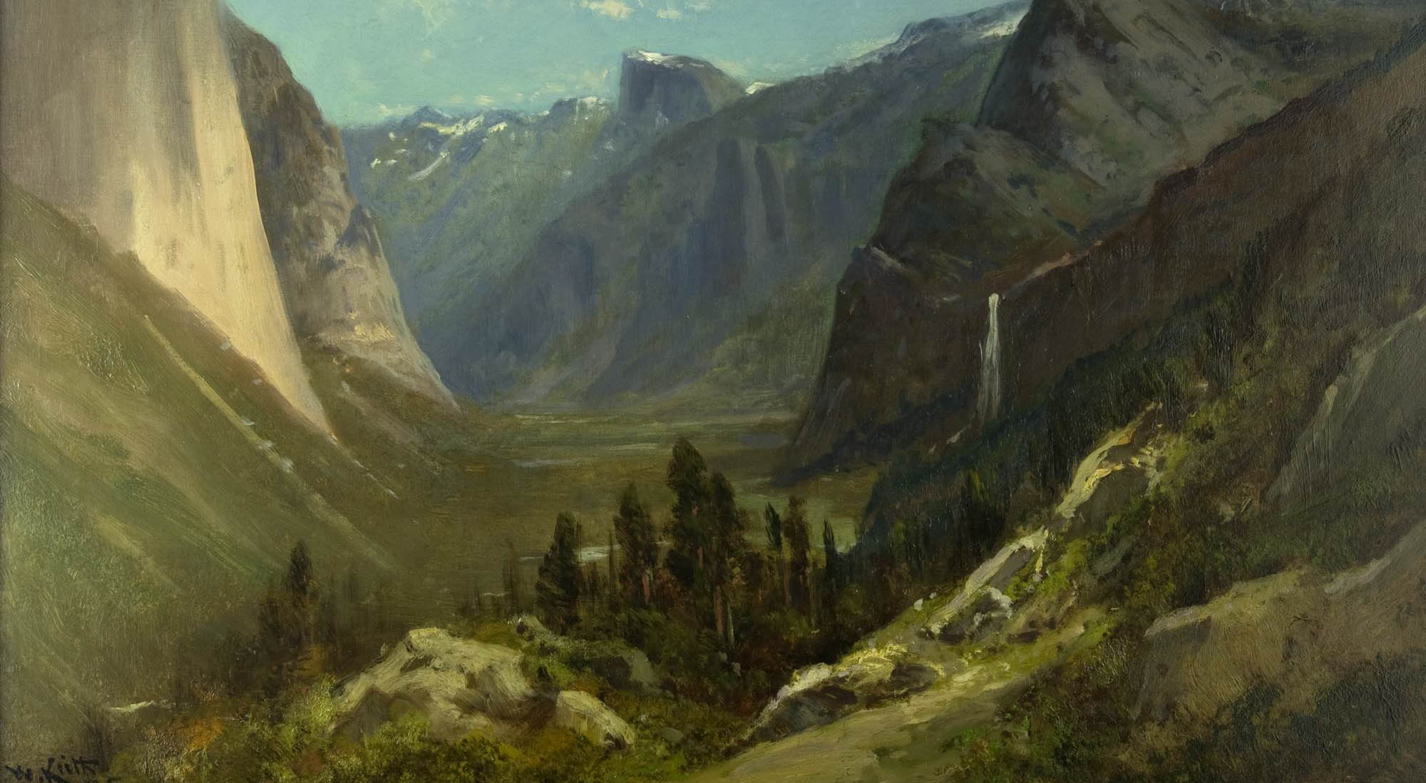 Painting of Yosemite Valley by William Keith
