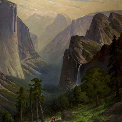 General View of Yosemite Valley - From Inspiration Point