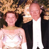 Ike and Mamie in the White House Blue Room