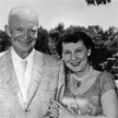 Photo of Ike and Mamie in her Toile dress