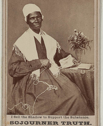 Sojourner Truth, "I Sell the Shadow to Support the Substance".