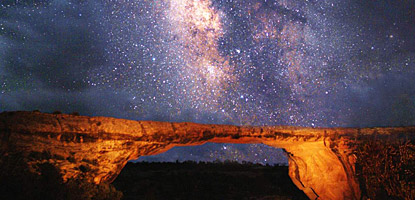 The Milky Way as seen from Owachomo Bridge The Milky Way as seen from Owachomo Bridge