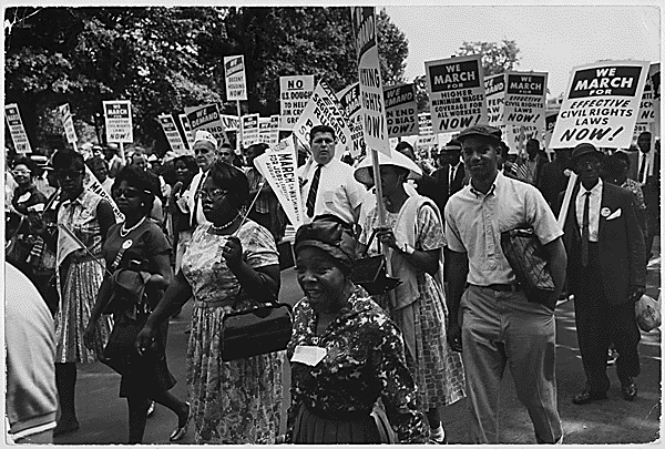 A Civil Rights march