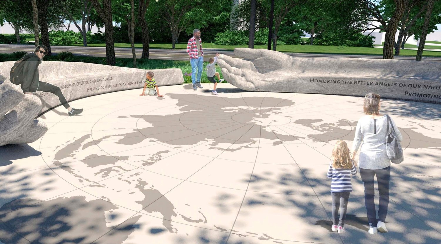 Peace Corps Park Rendering Peace Corps Park Rendering