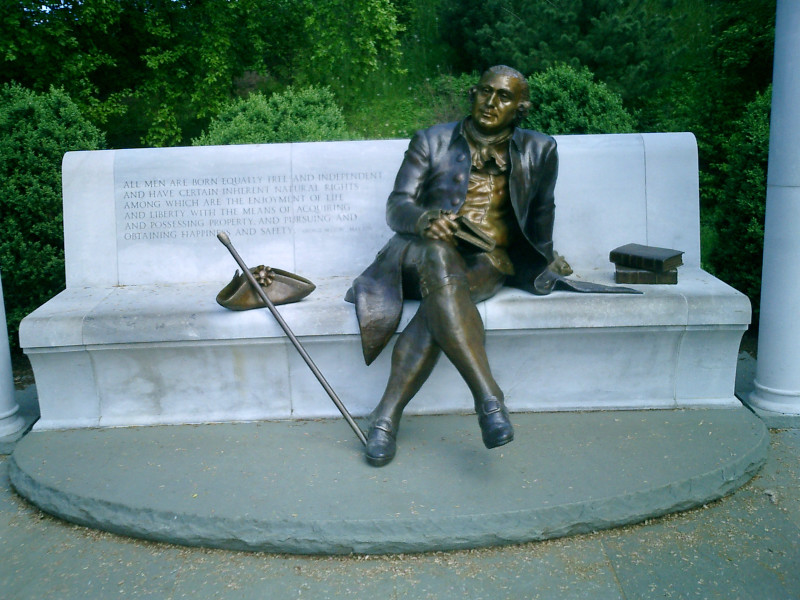 George Mason statue