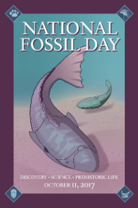 National Fossil Day logo National Fossil Day logo