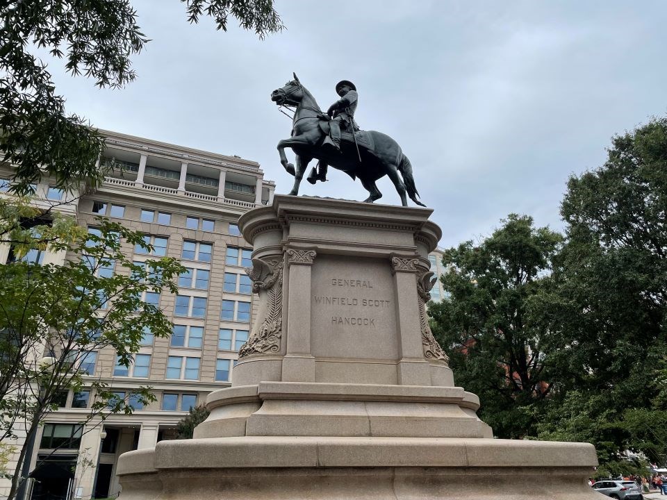 Equestrian statue of Winfield Scott Hancock