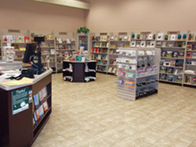 Explore bookstore at Natchez Visitor Center