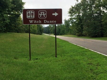 Witch Dance Sign southbound