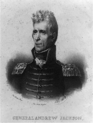 Andrew Jackson Gains His Nicknames - Natchez Trace Parkway (. National Park Service) Andrew Jackson Gains His Nicknames - Natchez Trace Parkway (. National Park Service)