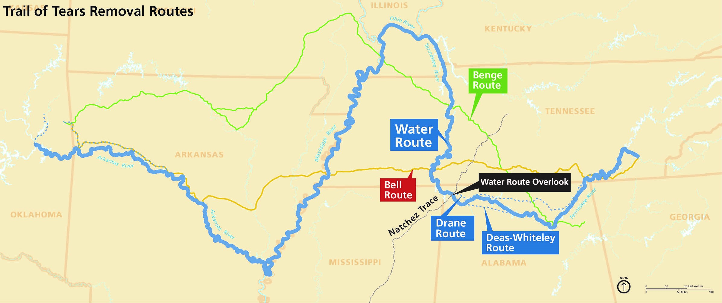 Trail of Tears, Facts, Map, & Significance