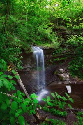 tall waterfall, Fall Hollow