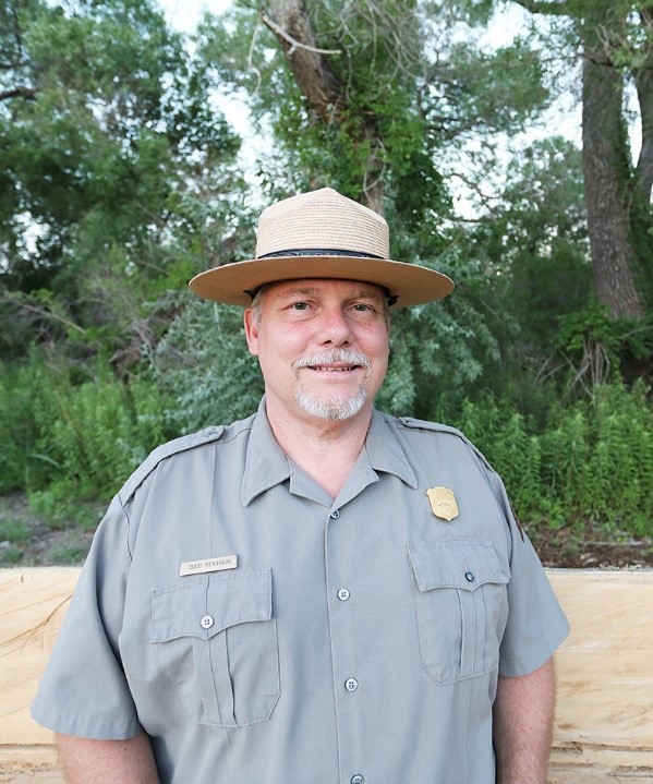 NATR Superintendent Doug Neighbor Douglas Neighbor in National Park Service uniform