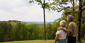 Little Mountain Overlook at Jeff Busby Campground, Mississippi