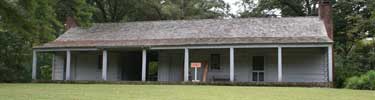 Parkway information cabin, milepost 102.4 of the Natchez Trace Parkway.