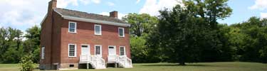 The Gordon House at milepost 407.7 of the Natchez Trace Parkway.